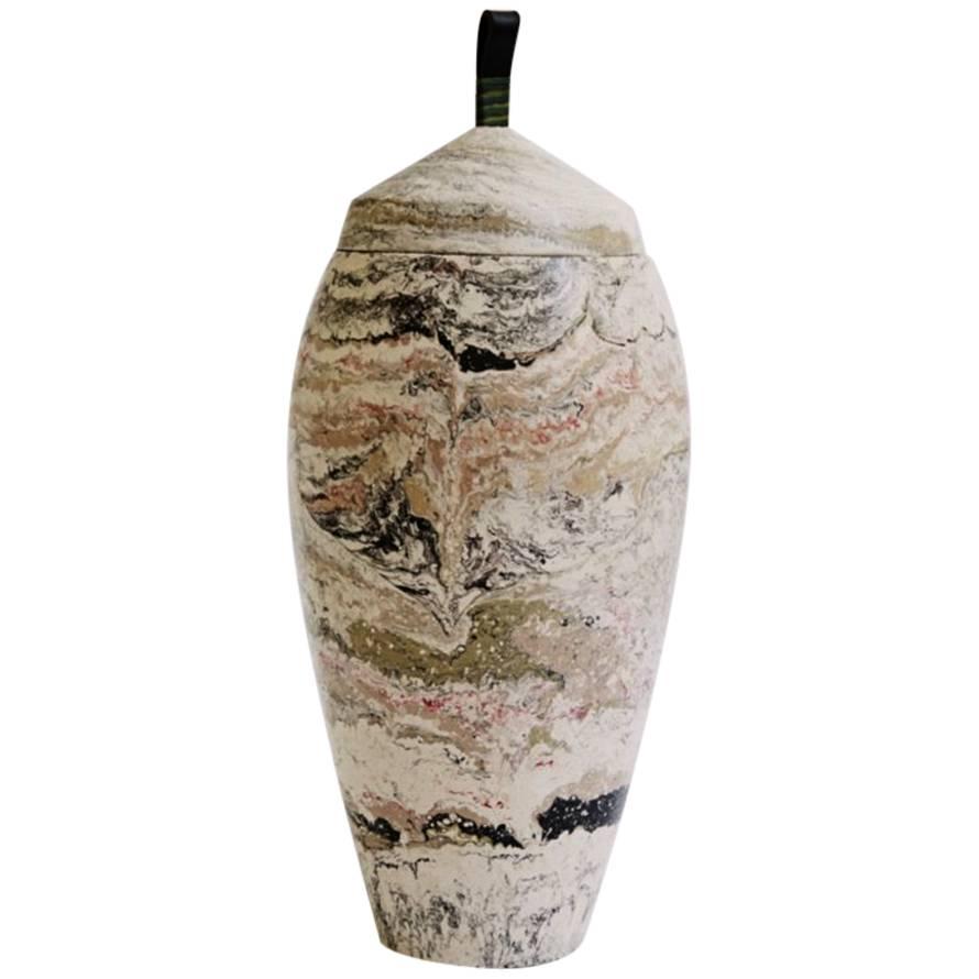 Sedimentation Urn or Vase, Hilda Hellstrom, 2012 For Sale
