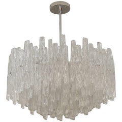 Massive Lucite Kalmar-Style Chandelier 2