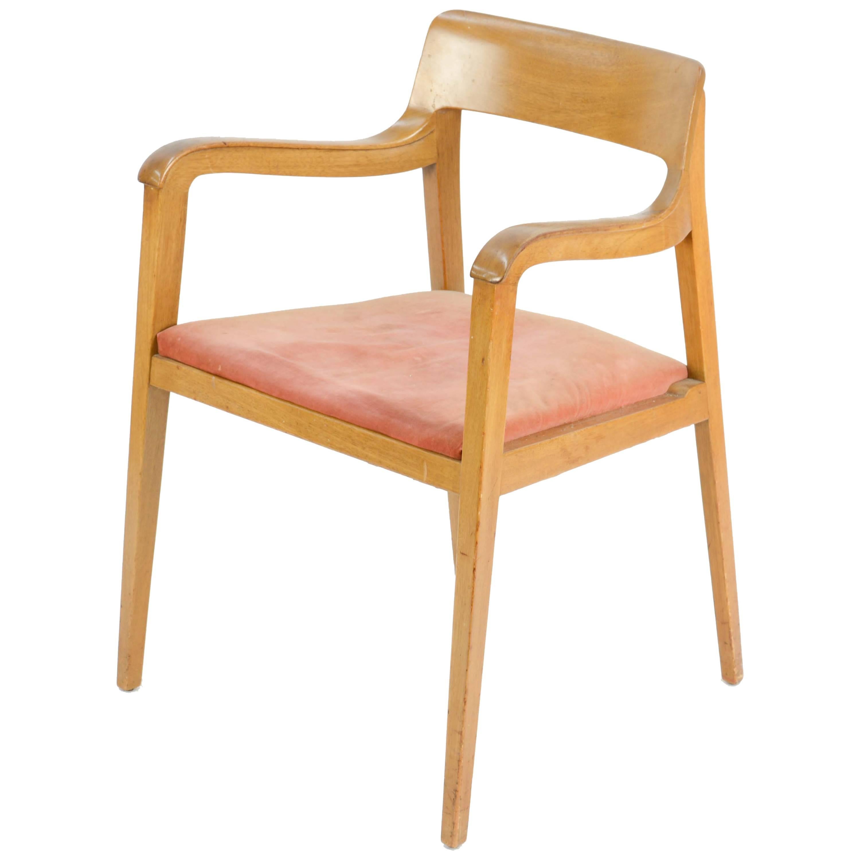 Elegant Edward Wormley for Dunbar Riemerschmid Chairs Model 4797