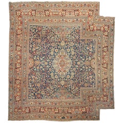 Antique Signed Persian Dorokhsh Rug, circa 1880