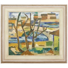 Oil on Canvas Landscape by Timo Vuorikoski