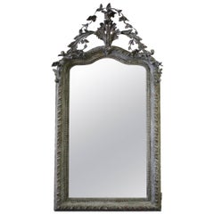 19th Century Painted Louis Philippe Mirror 6