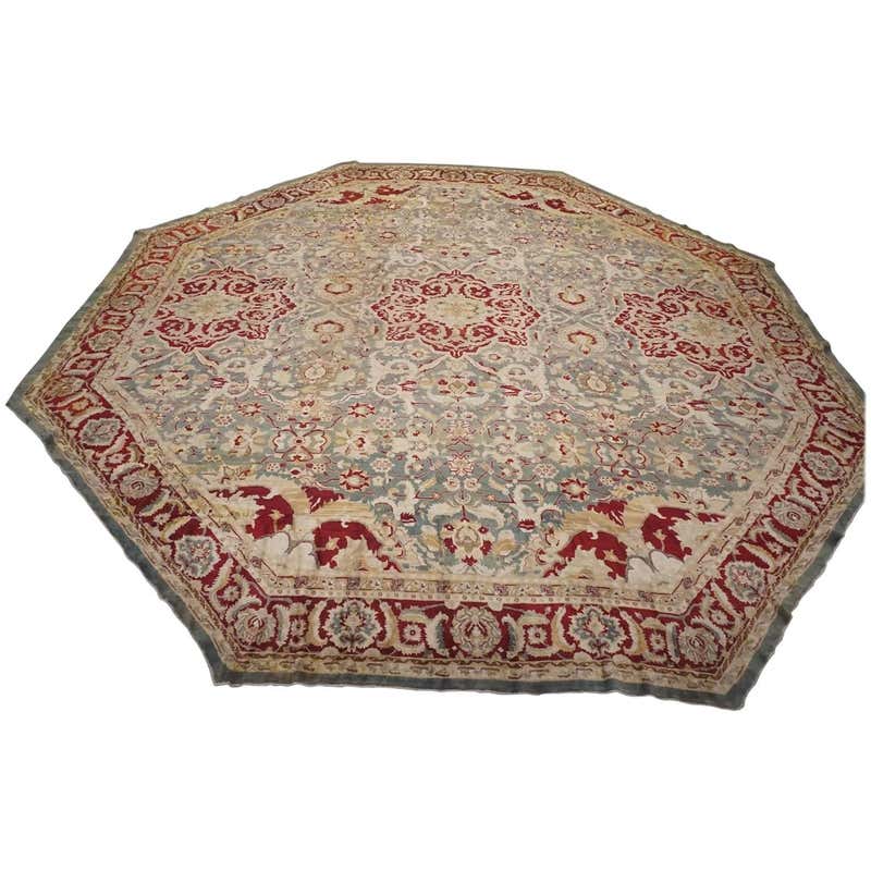 Octagonal Rugs - 8 For Sale on 1stDibs | octagon rugs atlanta, octagon ...