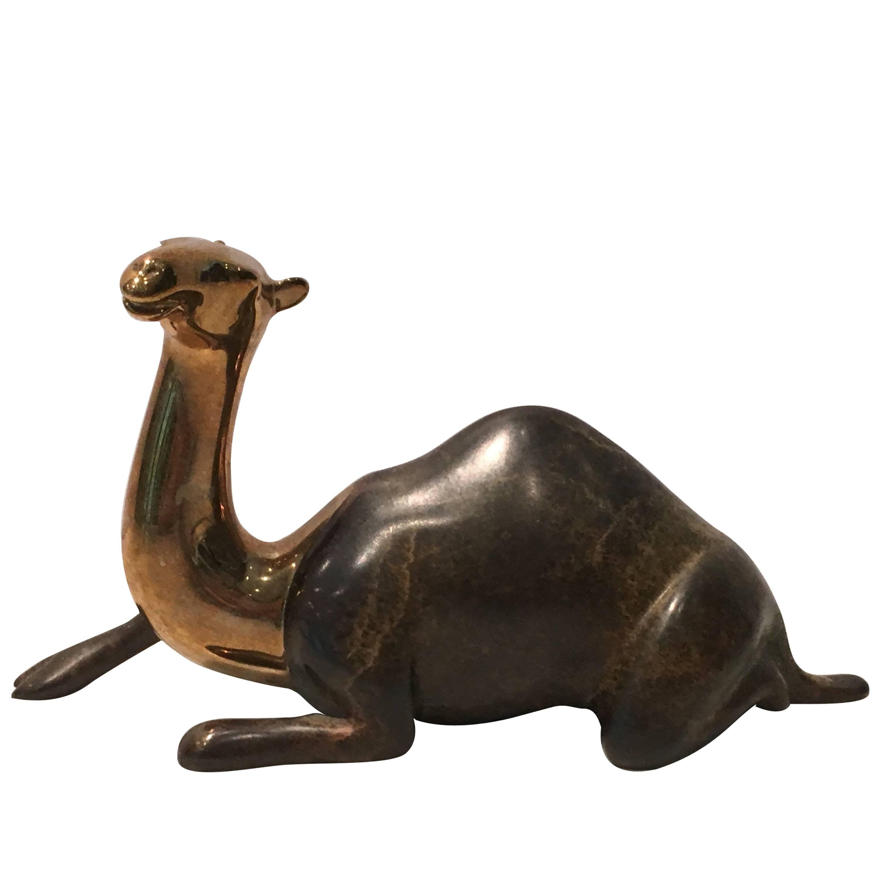 Beautiful Camel Sculpture By Loet Vanderveen