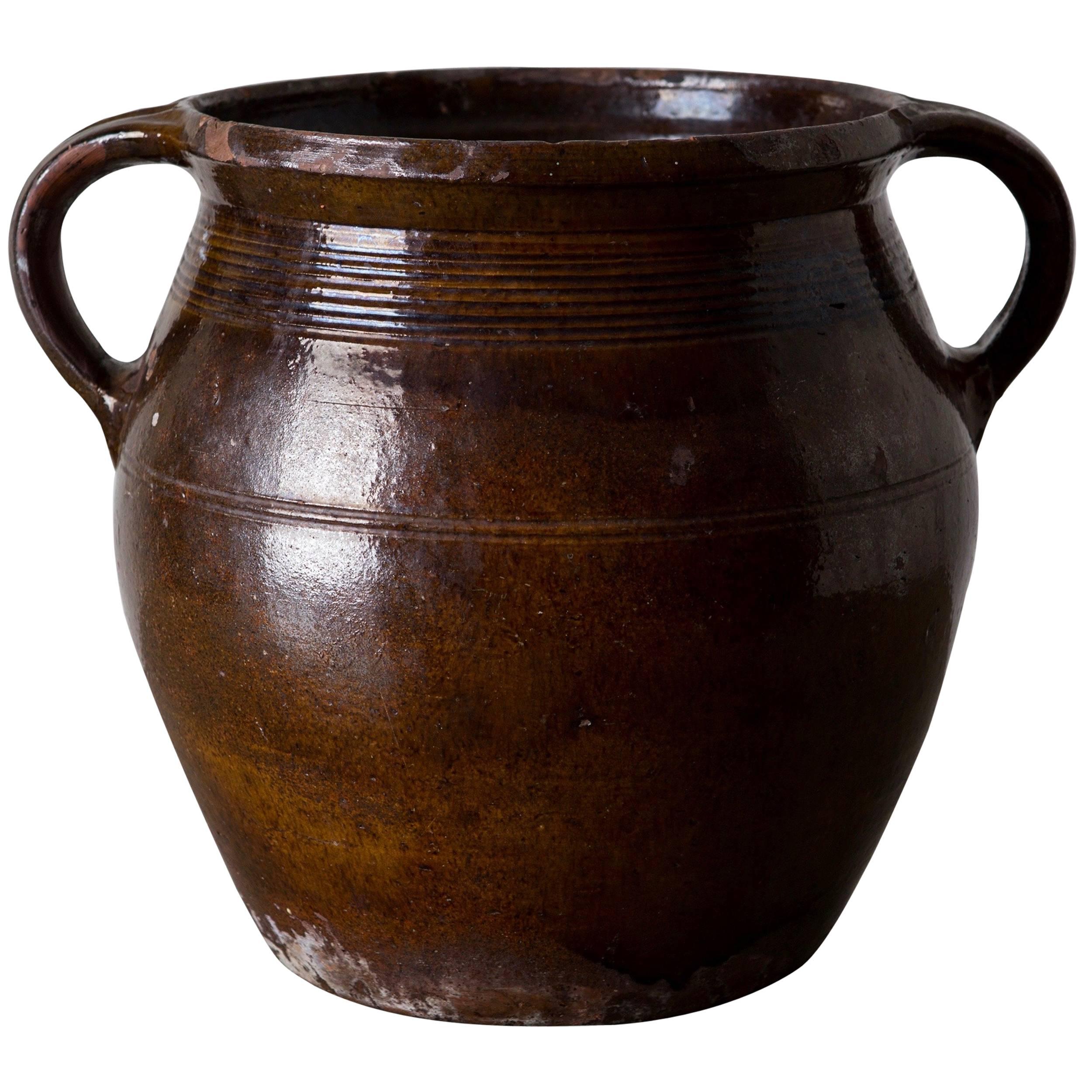 Pottery Jar Swedish, 19th Century, Sweden