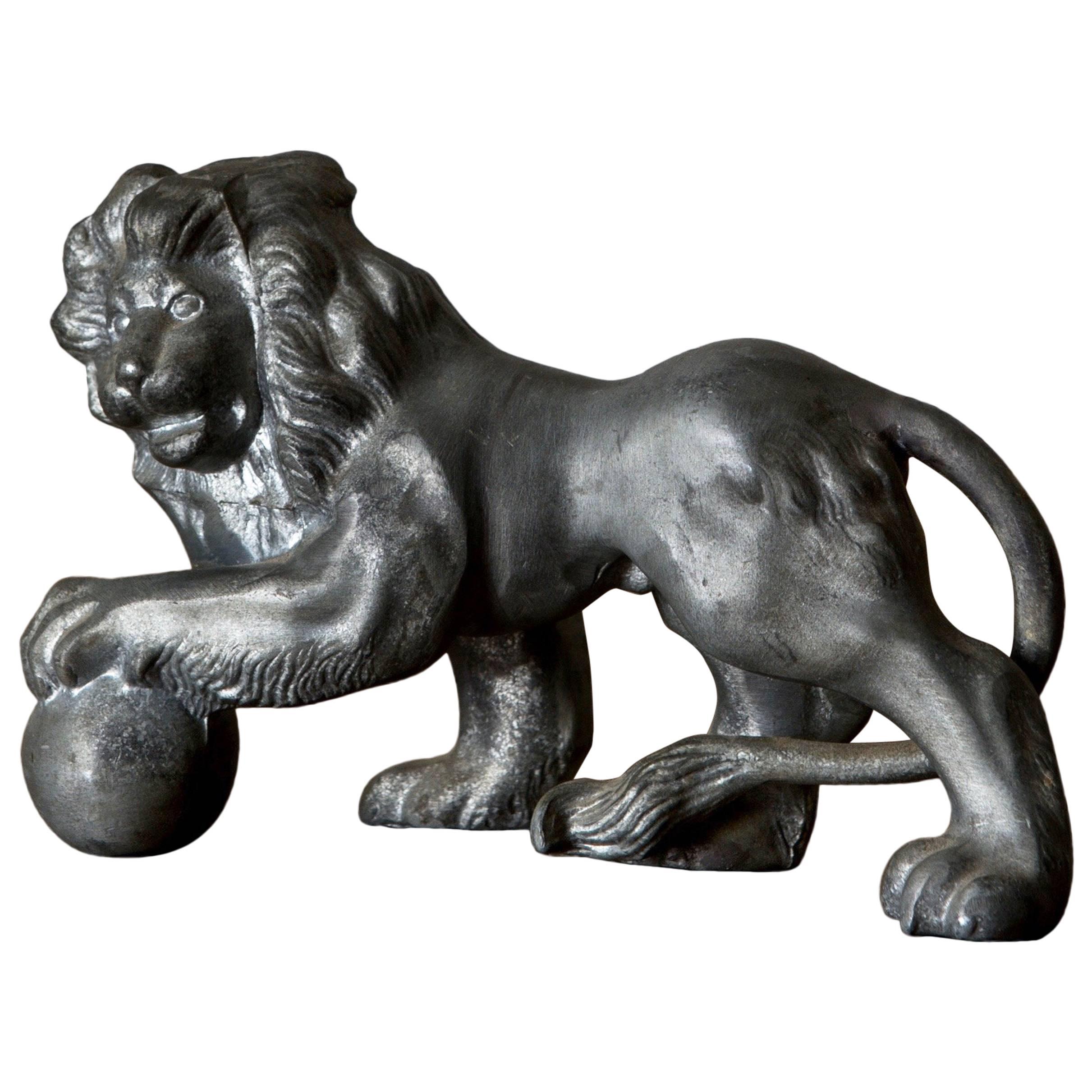 Lion Pewter Swedish, 20th Century, Sweden