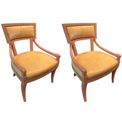Pair of 20th Century Vintage Armchairs from New York