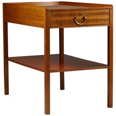 Bedside Table Designed by Josef Frank for Svenskt Tenn, Sweden, 1950s 1
