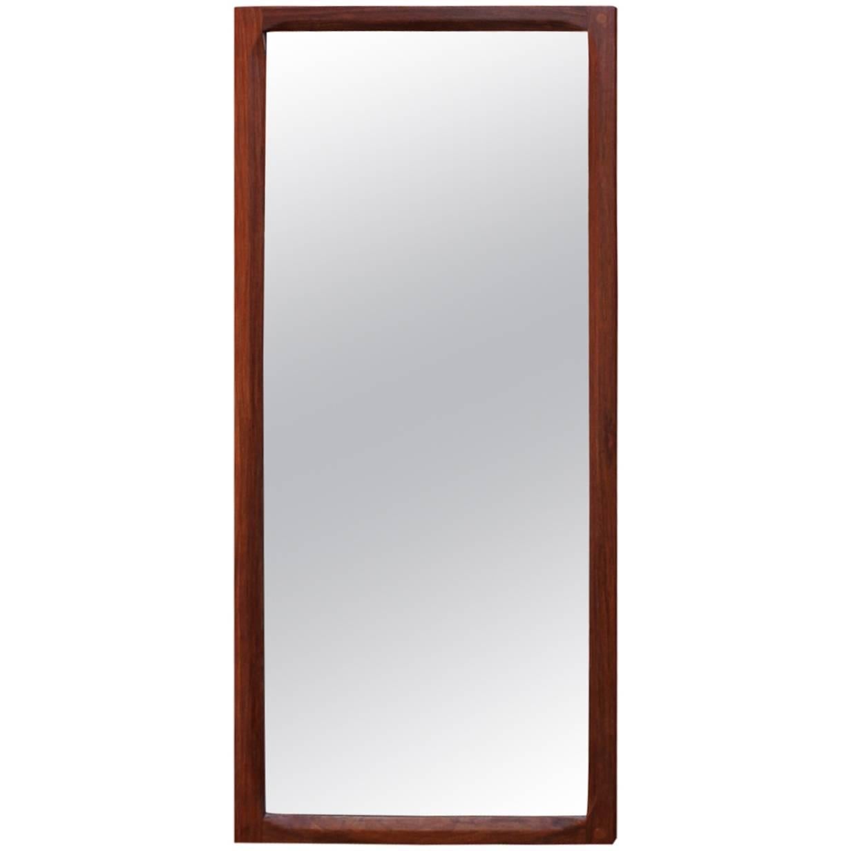 Mirror in Rosewood by Aksel Kjersgaard, Odder, 1960s