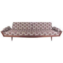 Long Vintage Modern Sculptural Sofa by Adrian Pearsall 5