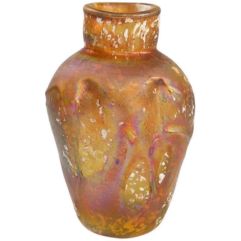 Tiffany Glass and Decorating Company Favrile Glass Vase at 1stDibs