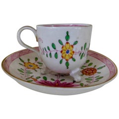 Meissen Demitasse Marcolini Cup and Saucer Asian Kakiemon Style, 18th Century