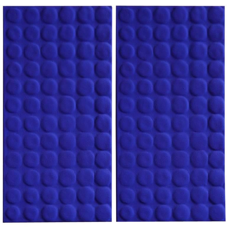 Blue Diptych