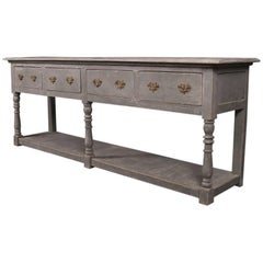 Antique 19th Century English Painted Dresser Base