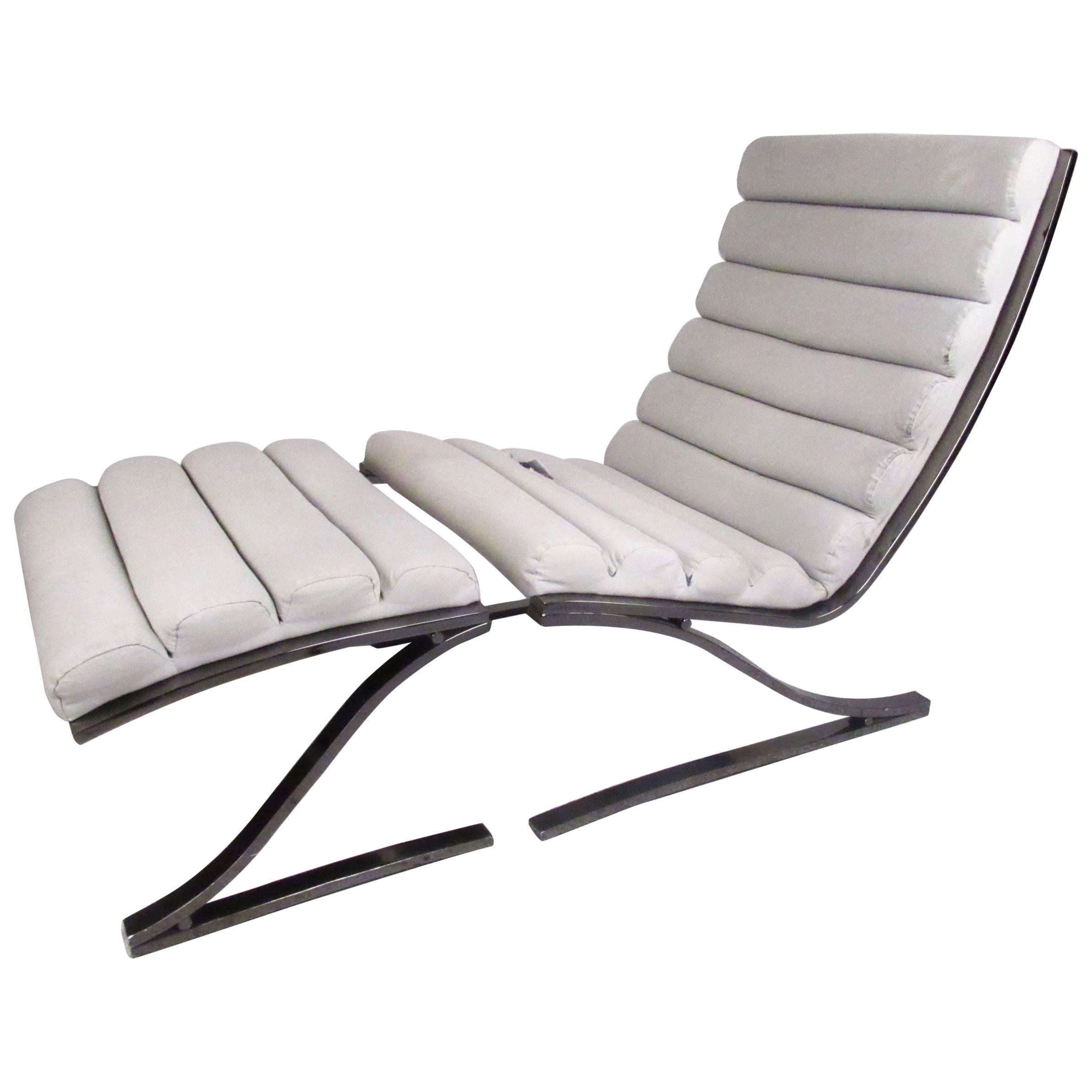  Lounge Chair with Ottoman by Design Institute of America