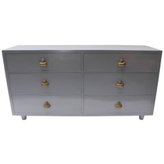 Grey Lacquered Dresser