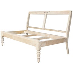 Unfinished Frame for a Napoleon III Style Banquette