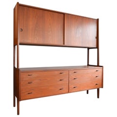 Hans Wegner Model 20 Teak Credenza or Buffet, circa 1960