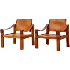 Pierre Chapo S10 Lounge Chairs 