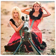 Vintage Brigitte Bardot, Jeanne Moreau Vinyl Record