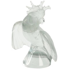 Lalique France  Cacatoes "Ailes Déployées"