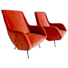  Lounge Chairs by Aldo Morbelli for ISA