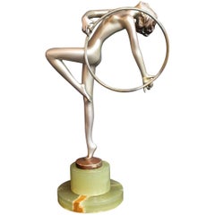 Art Deco Josef Lorenzl Hoop Dancer