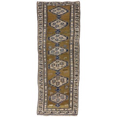 Antique Sarab Persian Runner with Modern Tribal Style