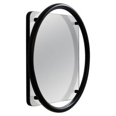 Vima Mirror, 21th Century Contemporary Style Bauhaus Steel Tube Modernist Mirror