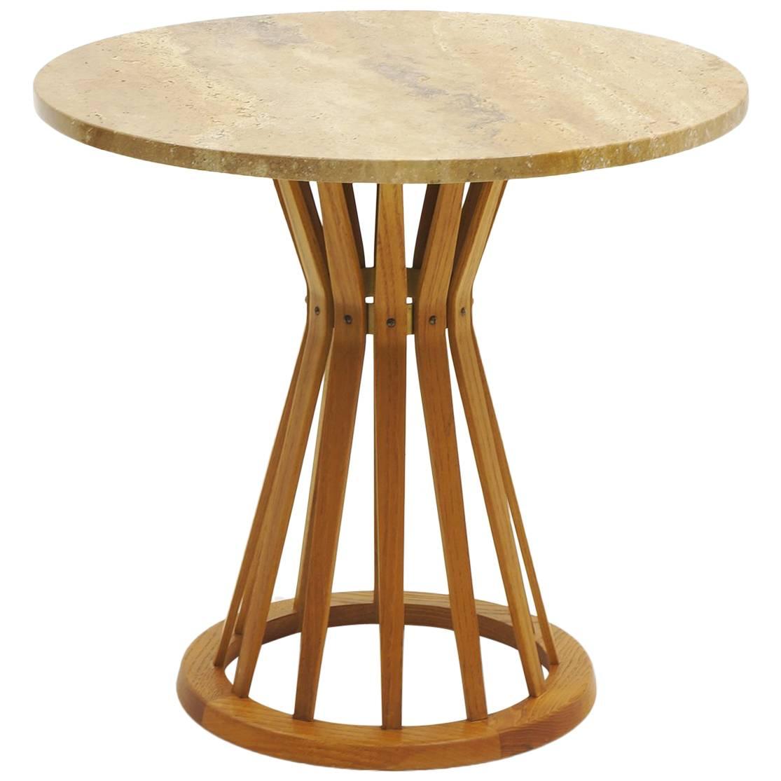 Large Sheaf of Wheat Occasional Table Designed by Edward Wormley for Dunbar