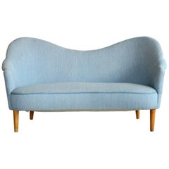 Carl Malmsten 1950s Sofa Model Samspel for O.H. Sjögren 1