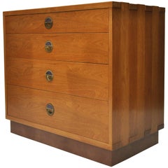 Vintage Dunbar Four-Drawer Chest by Ed Wormley
