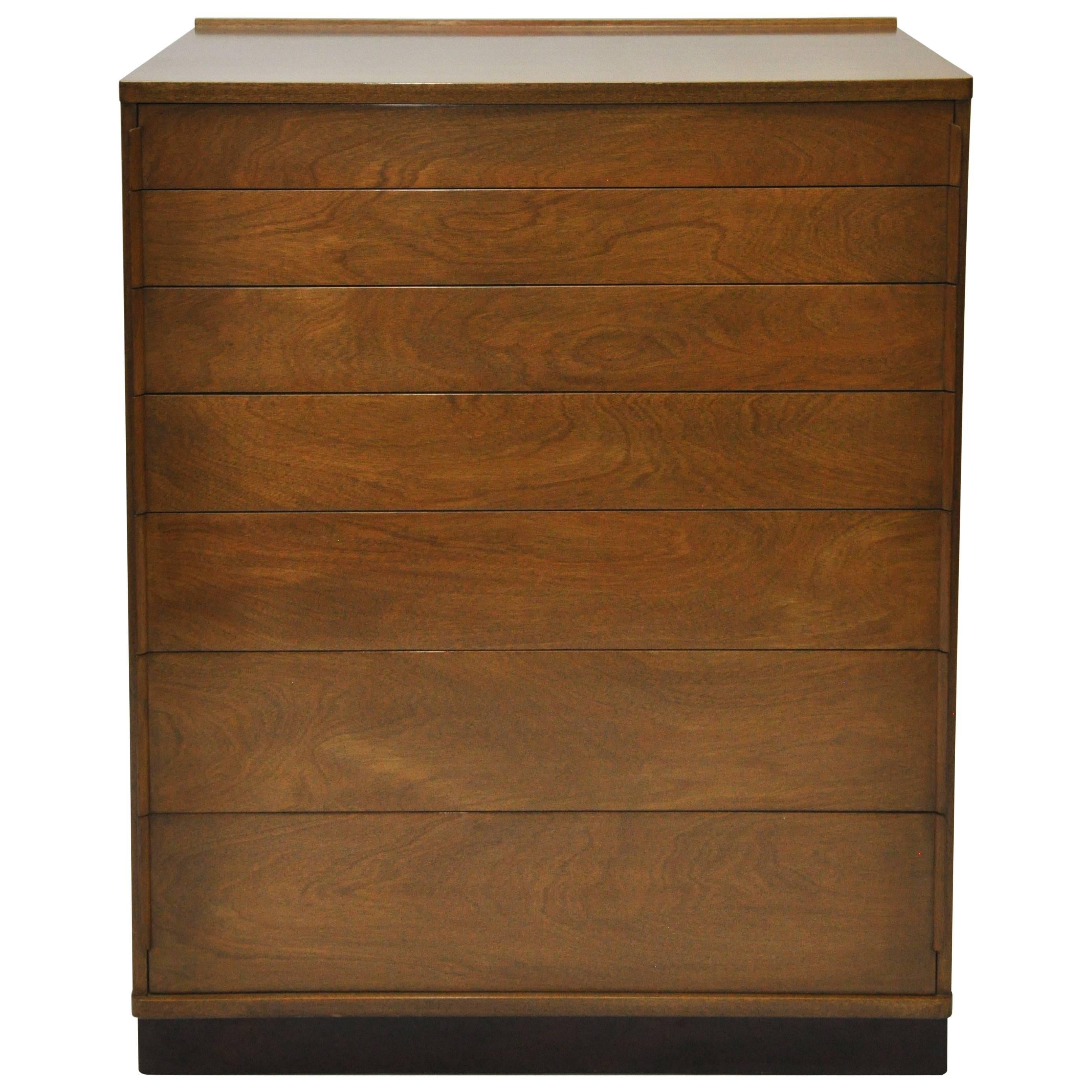 Ed Wormley for Dunbar Chest with Seven Graduated Drawers For Sale