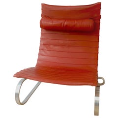  Poul Kjaerholm PK20 Lounge Chair, Manufactured by Fritz Hansen, 1980s