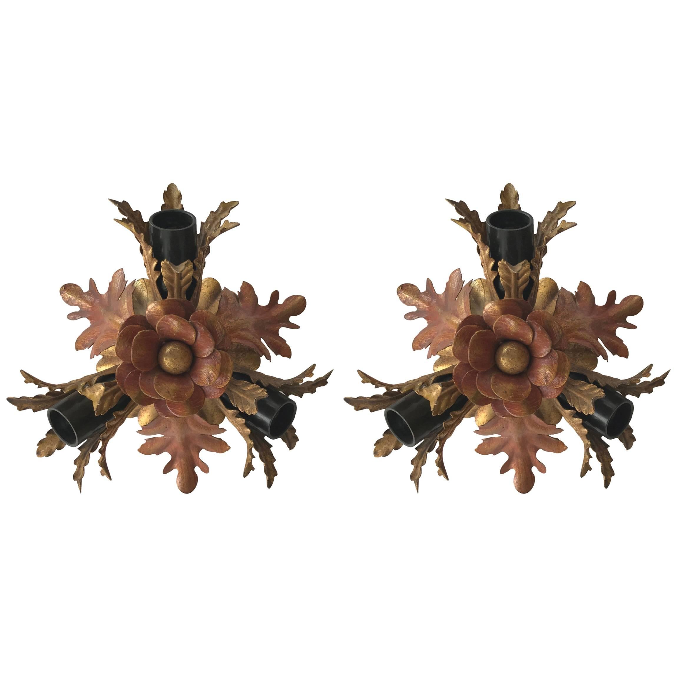 Pair of Italian Sconces by Banci