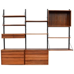 Cadovius Royal Wall Unit in Rosewood, Denmark, 1950s