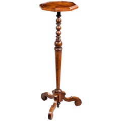 William and Mary Period Walnut Candle Stand