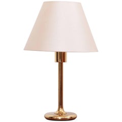 1 of 4 1980s Brass Table Lamps by Cosack Lights, Germany