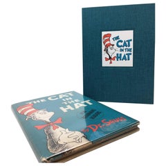 Vintage The Cat in the Hat by Dr. Suess, First Edition, 1st Printing in Original DJ 1957