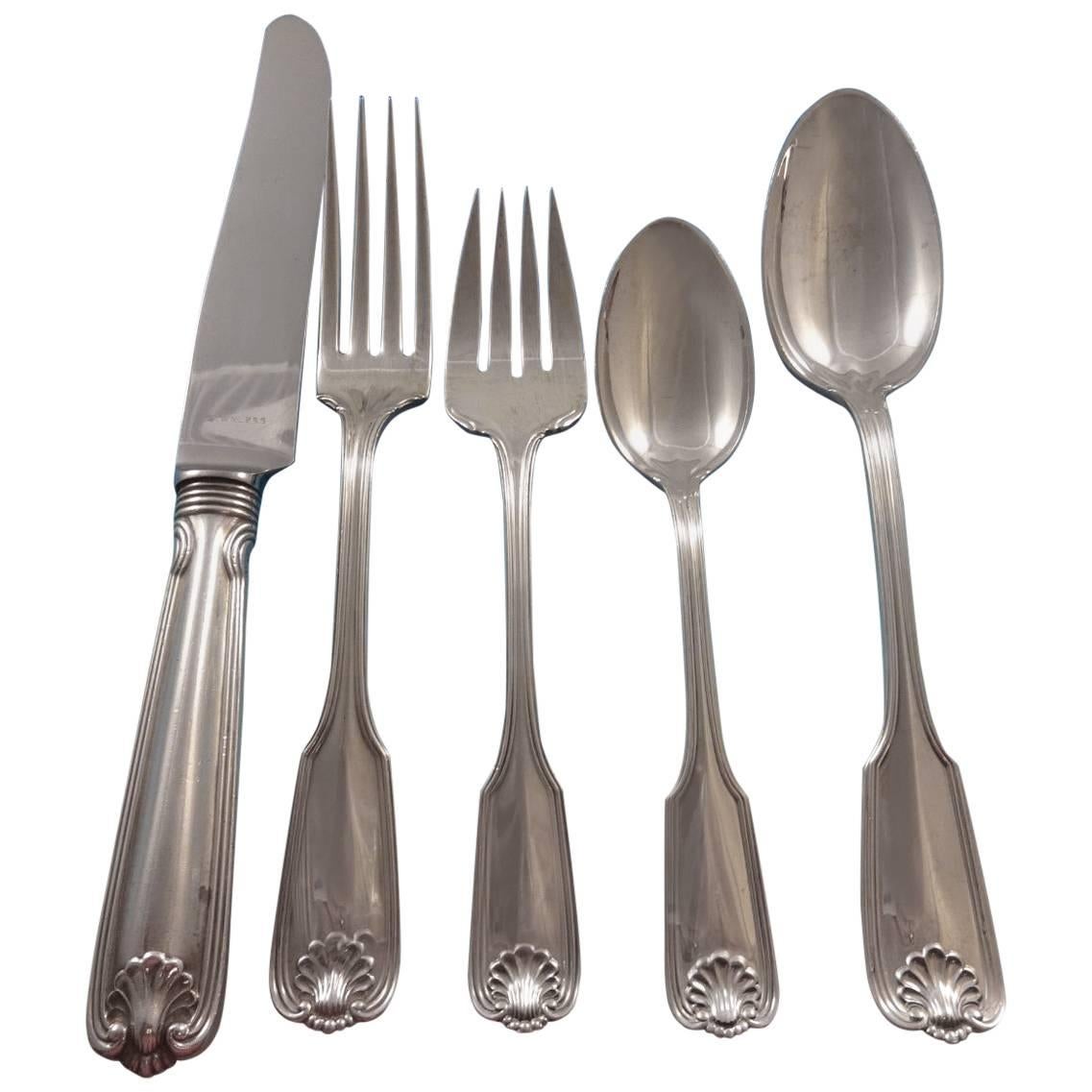 Benjamin Ben Franklin by Towle Sterling Silver Flatware Set 8 Service 43 Pieces For Sale