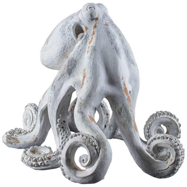contemporary american octopus centerpiece