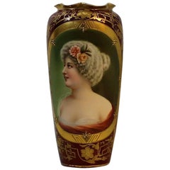 Royal Vienna Style Art Nouveau Vase