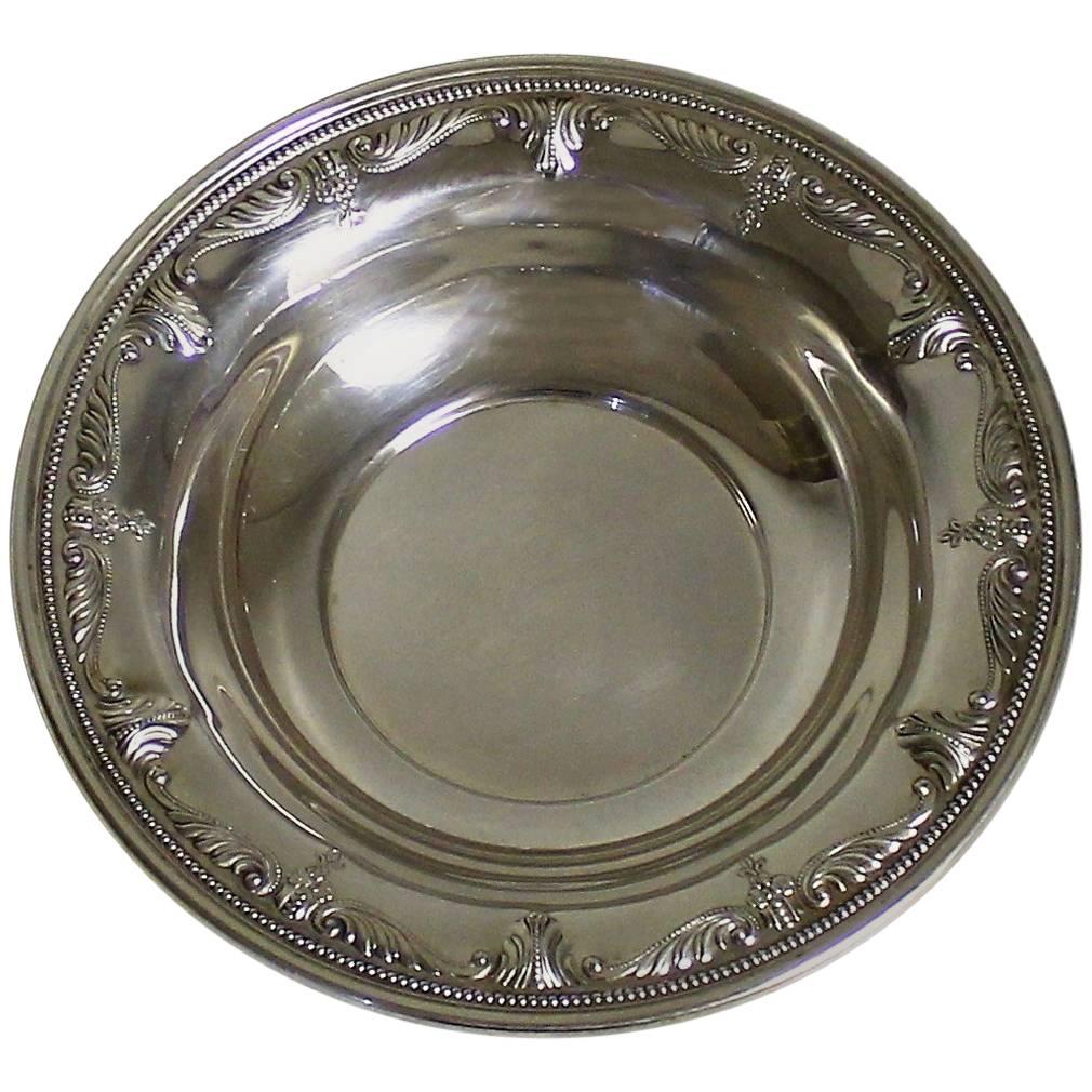 Stradivari by Wallace Sterling Silver Bowl For Sale