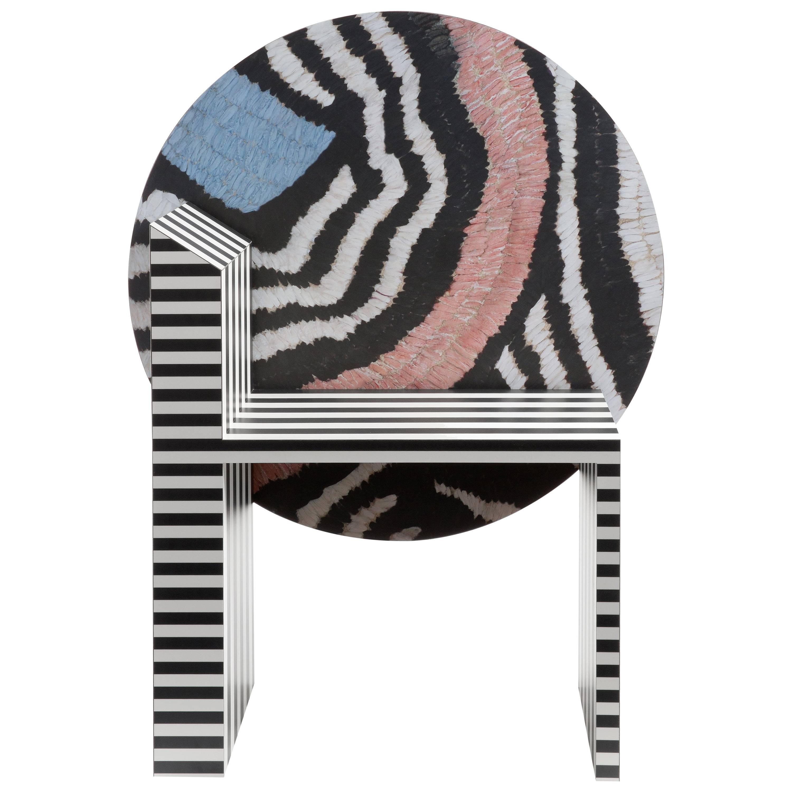 Memphis Inspired Chair Neo Laminati Collection