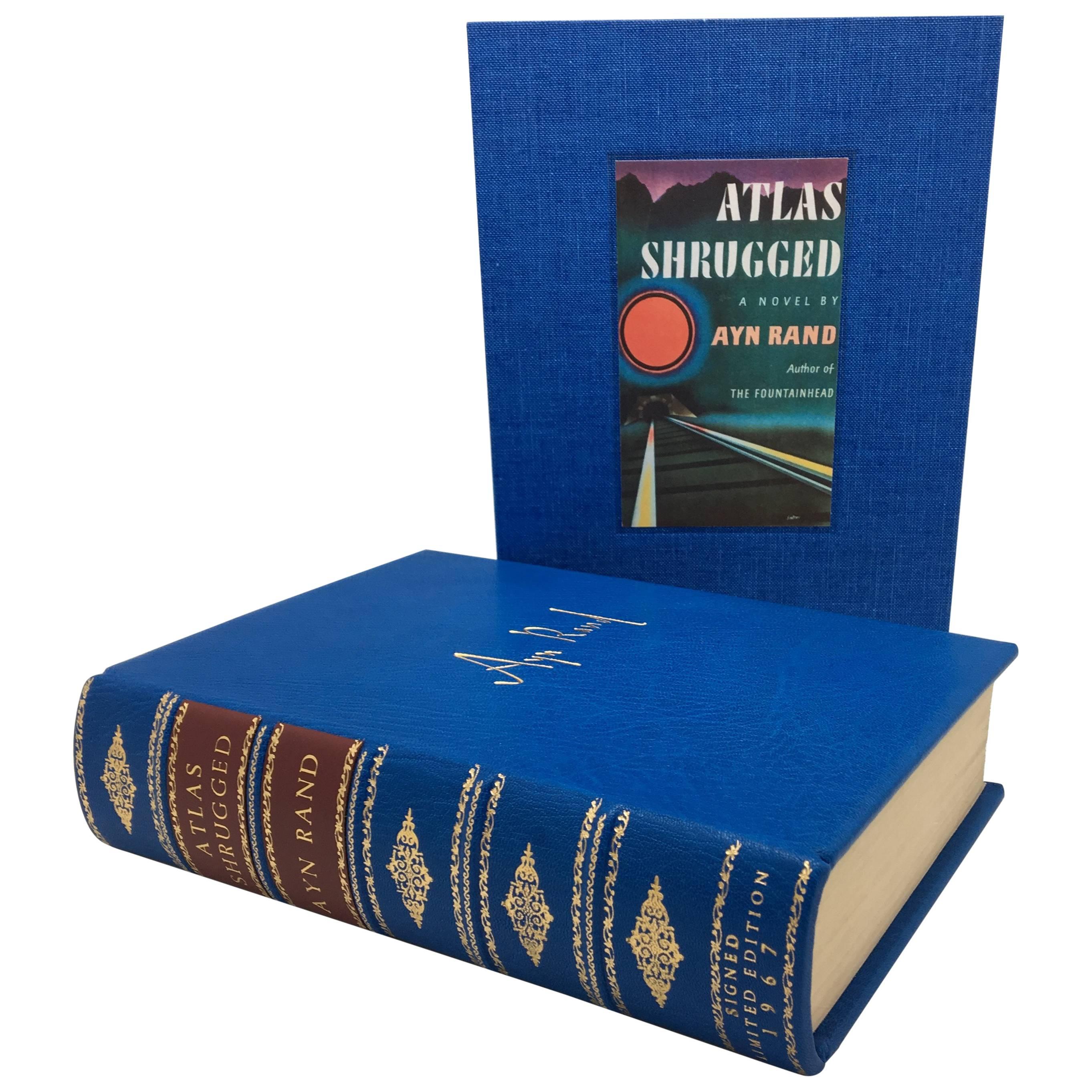 Atlas Shrugged by Ayn Rand, Signed Limited Anniversary Edition, 1967