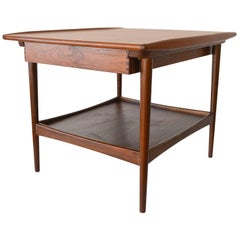 Teak and Rosewood Side or End Table by Moreddi, circa 1965