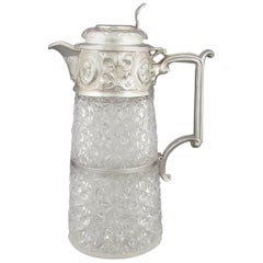 Victorian Silver Claret Jug