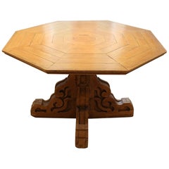 19th Century Folk Art Center Table