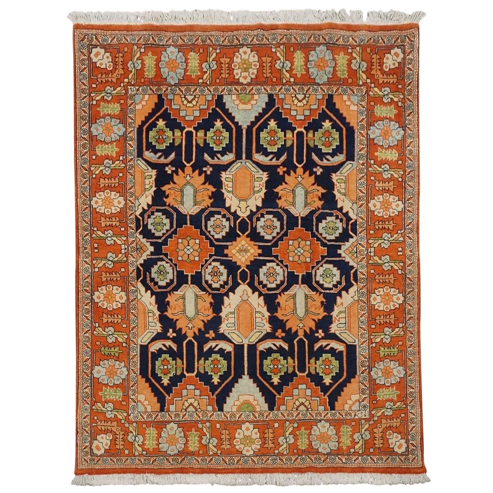 Persian Sultanabad, 1970s Vegetable Dyed Wool Rug For Sale