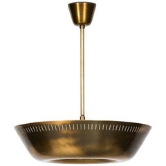 Ceiling Lamp in Brass by Böhlmarks in Sweden Ceiling Lamp in Brass by Böhlmarks in Sweden